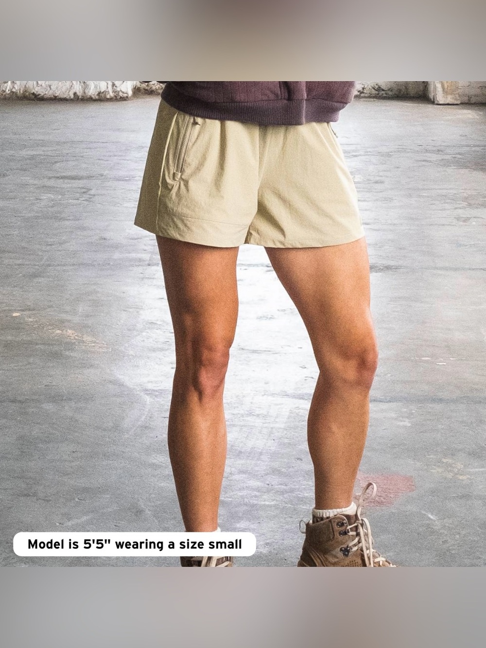 NWT BeardedGoat Alpina Shorts Womens Small Hiking Gorpcore Outdoors Lightweight